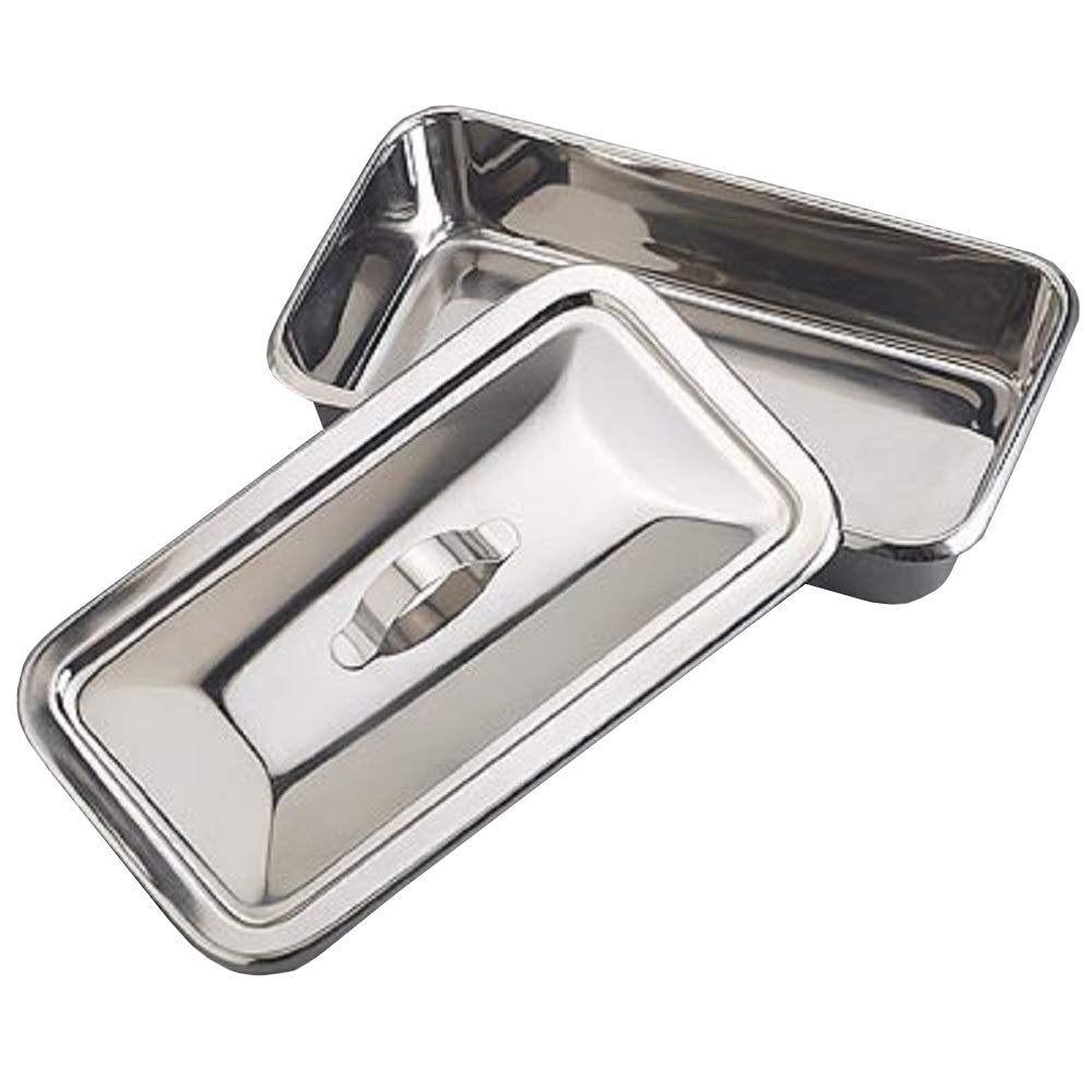 👉 Buy Stainless Steel Instrument Trays 8.5 x 3 x 1.5 /w Lid