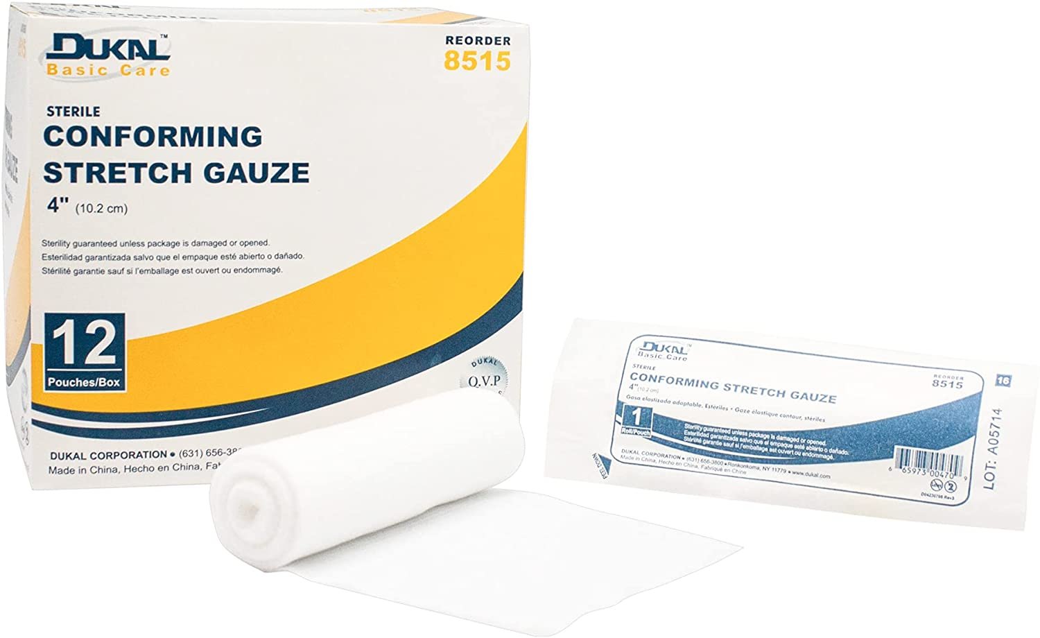 👉 Buy Gauze Bandages 4" Sterile Rayon / Poly Gauze Wrap