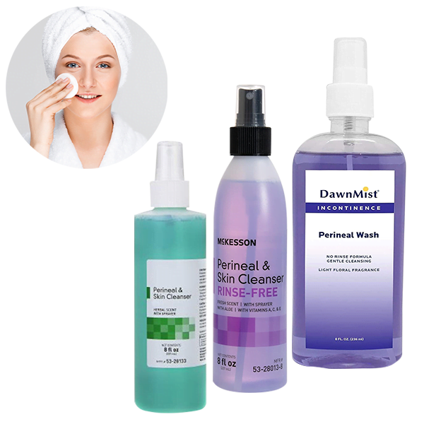 Perineal Wash & Protectant Cream, No Rinse Peri Wash